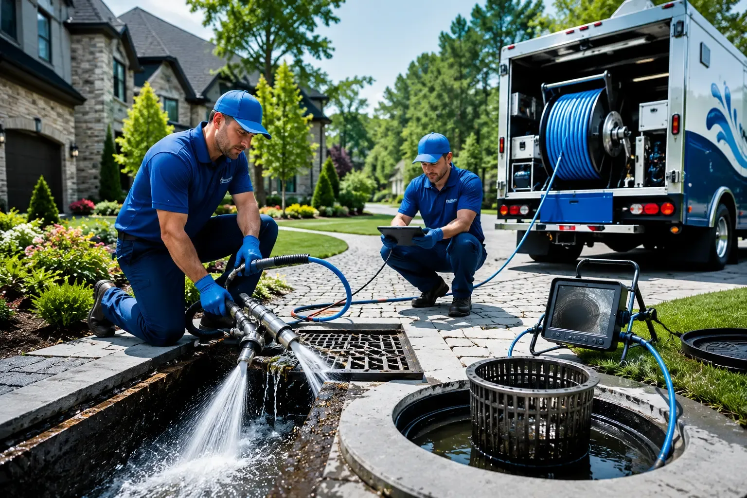 Local outdoor drain cleaning professionals in Clarington, PA