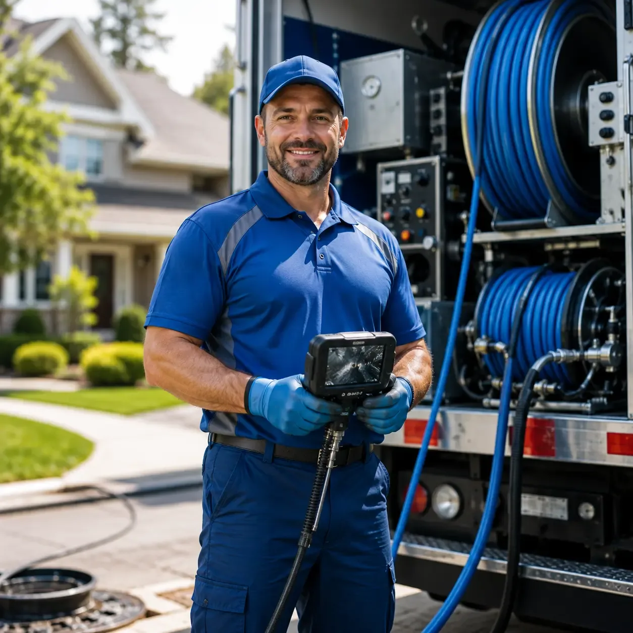 Local outdoor drain cleaning specialists in Clarington, PA